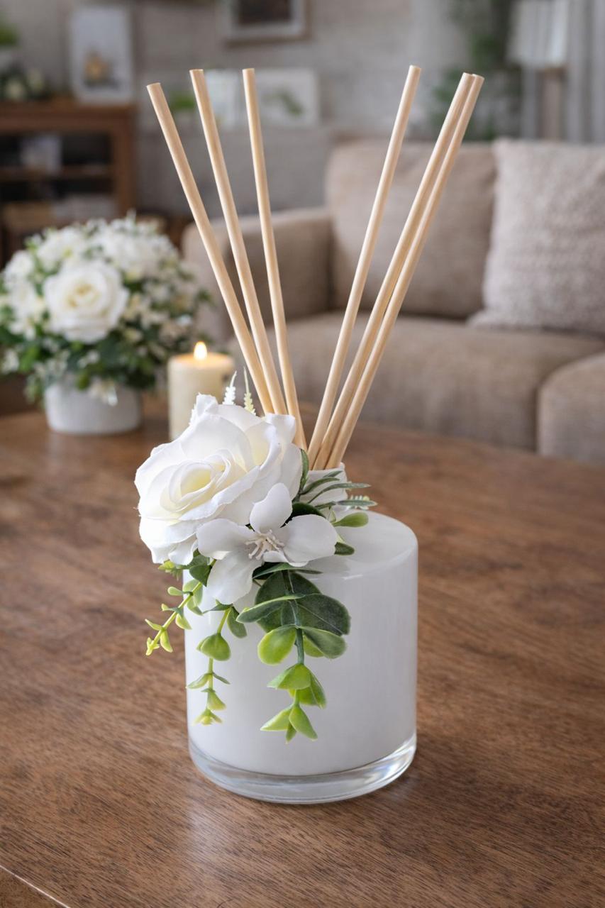 Difusor Bouquet Branco Mesa