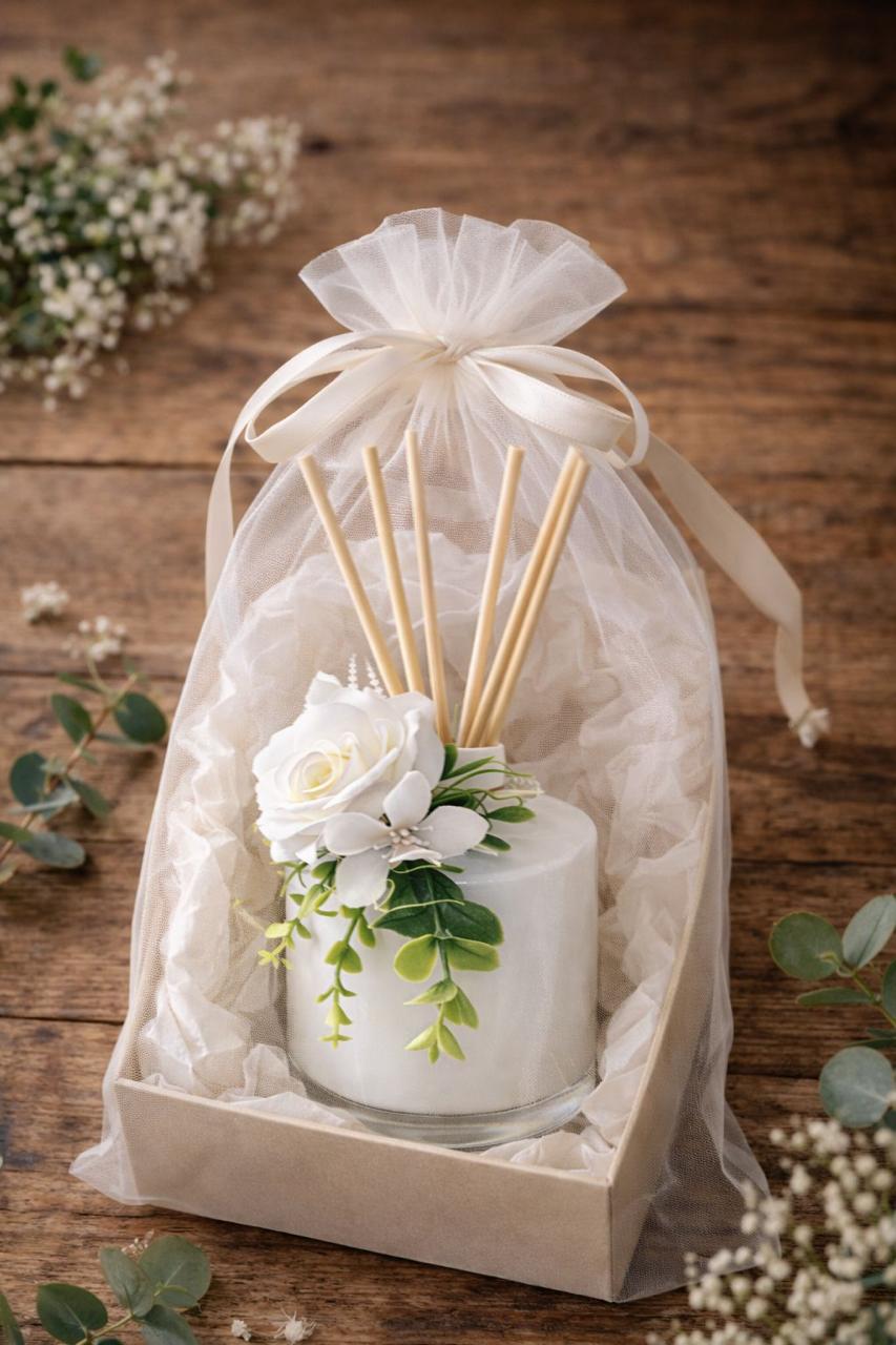 Difusor Bouquet Branco — Presente